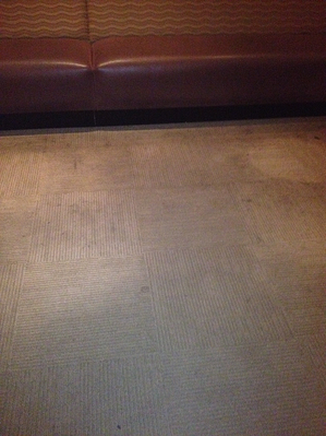 dirty commercial carpet